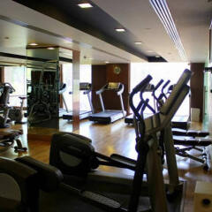 Отель Radisson Blu Plaza Delhi Airport фитнесс-зал фото 2