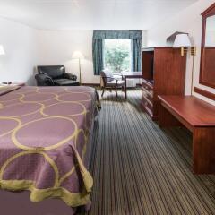 Отель Super 8 by Wyndham Columbus комната для гостей фото 3