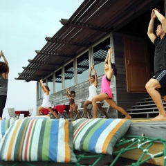Отель Gangehi Island Resort спортивное сооружение