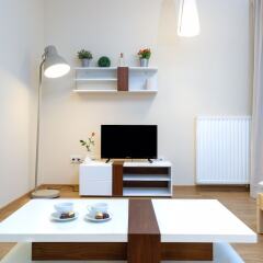 Отель Pure Rental Apartments - City Residence Польша, Вроцлав - отзывы, цены и фото номеров - забронировать отель Pure Rental Apartments - City Residence онлайн комната для гостей фото 5