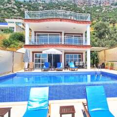 Villa Sea View by Villa Buketi Турция, Калкан - отзывы, цены и фото номеров - забронировать отель Villa Sea View by Villa Buketi онлайн бассейн