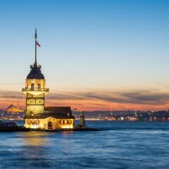 The Marmara Esma Sultan Турция, Стамбул - отзывы, цены и фото номеров - забронировать отель The Marmara Esma Sultan онлайн приотельная территория