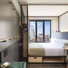 Отель Moxy NYC East Village США, Нью-Йорк - отзывы, цены и фото номеров - забронировать отель Moxy NYC East Village онлайн комната для гостей