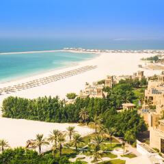 Отель Hilton Al Hamra Beach & Golf Resort пляж