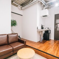 mizuka Daimyo 4 unmanned hotel Фукуока в номере