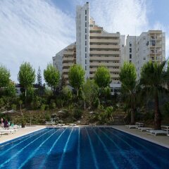 Отель Apartamentos Turisticos Jardins Da Rocha бассейн фото 3