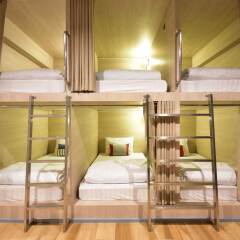The Chatbox Silom Hostel Бангкок комната для гостей фото 4