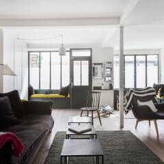 Отель onefinestay - Batignolles Apartments Франция, Париж - отзывы, цены и фото номеров - забронировать отель onefinestay - Batignolles Apartments онлайн комната для гостей фото 4