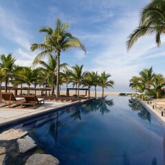Отель Las Palmas Luxury Villas Мексика, Коакоюл - отзывы, цены и фото номеров - забронировать отель Las Palmas Luxury Villas онлайн бассейн фото 2