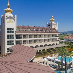 Отель Side Crown Charm Palace Сиде балкон