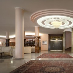 Отель Commodore Terme Италия, Монтегротто-Терме - 1 отзыв об отеле, цены и фото номеров - забронировать отель Commodore Terme онлайн интерьер отеля фото 2