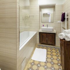 Отель Old Town - Dusni Apartments Чехия, Прага - отзывы, цены и фото номеров - забронировать отель Old Town - Dusni Apartments онлайн ванная