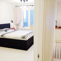 Апартаменты Apartment Novoslobodkaya Москва комната для гостей фото 2