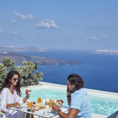 Отель Alti Santorini Suites питание фото 2