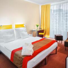 Отель Andel's by Vienna House Prague 4* Стандартный номер с разными типами кроватей фото 7