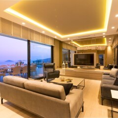 Villa Vogue by Akdenizvillam Турция, Калкан - отзывы, цены и фото номеров - забронировать отель Villa Vogue by Akdenizvillam онлайн комната для гостей фото 5