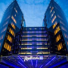 Рэдиссон Блу Шереметьево (Radisson Blu Sheremetyevo Hotel) вид на фасад фото 2