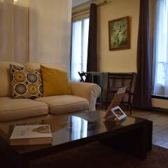 Апартаменты 1 Bedroom Apartment in 16th Arrondissement Париж комната для гостей фото 4