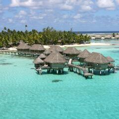 Отель Tikehau Pearl Beach Resort пляж