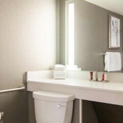 Отель Calgary Marriott Downtown Hotel Канада, Калгари - отзывы, цены и фото номеров - забронировать отель Calgary Marriott Downtown Hotel онлайн удобства в номере фото 2