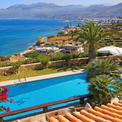 Отель Aegean Blue Villa балкон
