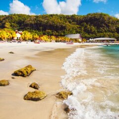 Отель Buccament Bay Resort - Все включено Остров Бекия пляж
