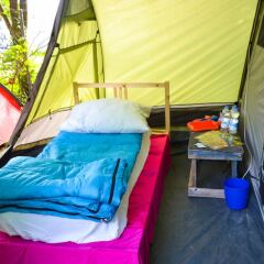 Отель Oktoberfest All Inclusive Camping Мюнхен комната для гостей фото 2