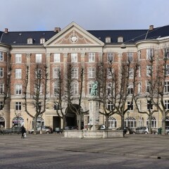 Апартаменты Spacious 2-bedroom Apartment in the Trendy Area of Copenhagen Vesterbro Фредериксберг вид на фасад