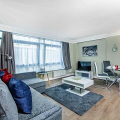 Апартаменты Luxury 2 bed apartment Warren Street комната для гостей фото 4