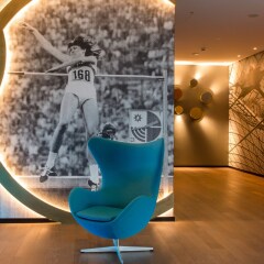 Отель Motel One Munchen-Olympia Gate Мюнхен гостиничный бар
