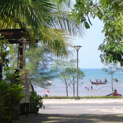 Отель Aonang Buri Resort пляж фото 2