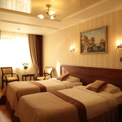 Гостиница Платан Южный 4* Стандартный номер с 2 отдельными кроватями фото 5
