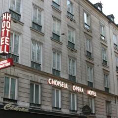 Hotel Choiseul Opera Париж вид на фасад