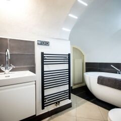 Отель Friday Songs Apartments Чехия, Прага - отзывы, цены и фото номеров - забронировать отель Friday Songs Apartments онлайн ванная фото 2