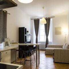 Отель Happy Prague Apartments Чехия, Прага - 1 отзыв об отеле, цены и фото номеров - забронировать отель Happy Prague Apartments онлайн комната для гостей фото 2