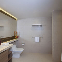 Oakwood Residence Whitefield Bangalore in Bangalore, India from 135$, photos, reviews - zenhotels.com bathroom