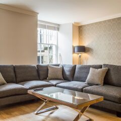 Отель Dreamhouse at Blythswood Apartments Glasgow Великобритания, Глазго - отзывы, цены и фото номеров - забронировать отель Dreamhouse at Blythswood Apartments Glasgow онлайн комната для гостей фото 3