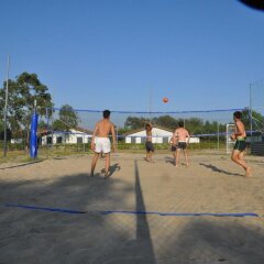 Отель Settebello Village Фонди спортивное сооружение