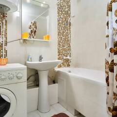 Home-Hotel Nizhniy Val 41-1 Киев ванная