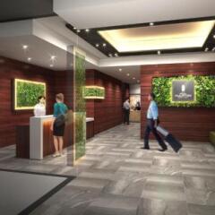 HOTEL HULATON fukuoka hakata Хаката интерьер отеля фото 3