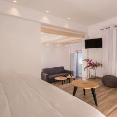 Отель Mediterranean Beach Palace Hotel Греция, Остров Санторини - отзывы, цены и фото номеров - забронировать отель Mediterranean Beach Palace Hotel онлайн комната для гостей фото 4