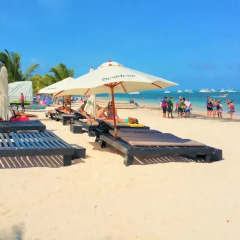 Отель Punta Cana Seven Beaches Доминикана, Пунта Кана - отзывы, цены и фото номеров - забронировать отель Punta Cana Seven Beaches онлайн пляж фото 2
