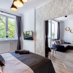 Апартаменты The Warsaw Rising Museum Apartments комната для гостей