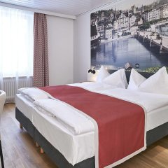 Отель Central Luzern Швейцария, Люцерн - отзывы, цены и фото номеров - забронировать отель Central Luzern онлайн комната для гостей фото 5