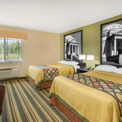 Отель Super 8 by Wyndham Vicksburg США, Виксбург - отзывы, цены и фото номеров - забронировать отель Super 8 by Wyndham Vicksburg онлайн комната для гостей фото 2