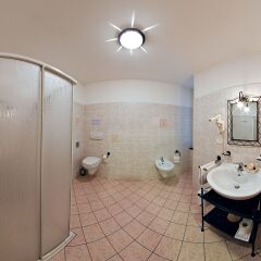 Hotel Boccascena Генуя ванная