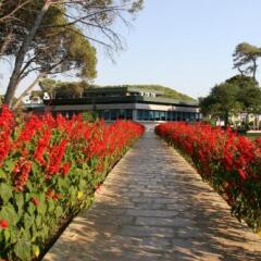 Отель Tropikal Resort Албания, Дуррес - отзывы, цены и фото номеров - забронировать отель Tropikal Resort онлайн приотельная территория фото 2