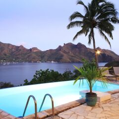 Отель Keikahanui Nuku Hiva Pearl Lodge Французская Полинезия, Нуку-Хива - отзывы, цены и фото номеров - забронировать отель Keikahanui Nuku Hiva Pearl Lodge онлайн бассейн фото 3