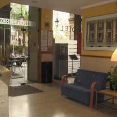 Hotel Roma Reial интерьер отеля