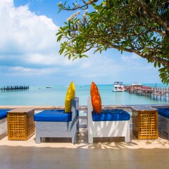 Отель Punnpreeda Beach Resort пляж